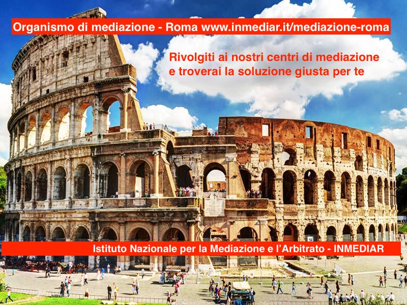 Mediazione Roma - Conciliazione Tribunale di Roma - INMEDIAR mediazione-roma-1 Sedi 
